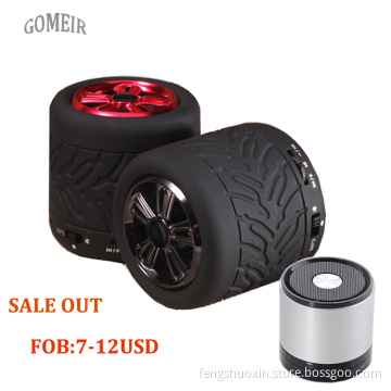 Micro Wireless Bluetooth Speaker with Built-in Bass Port (Black)